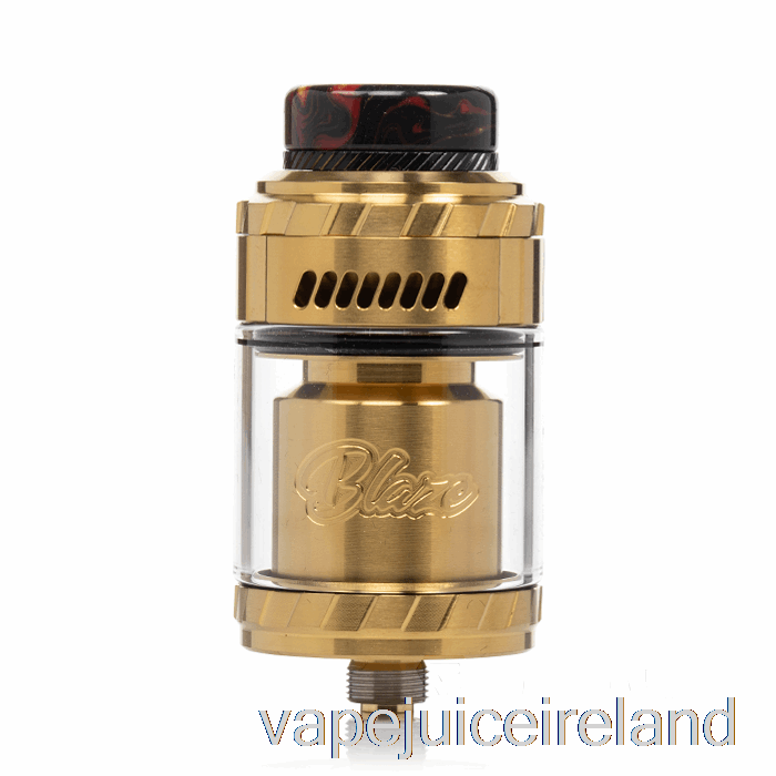 Vape Flavours Thunderhead Creations Blaze Solo 25mm RTA Gold
